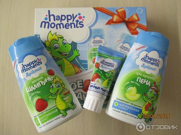 Подарочный набор Happy Moments Дракоша улетное купание