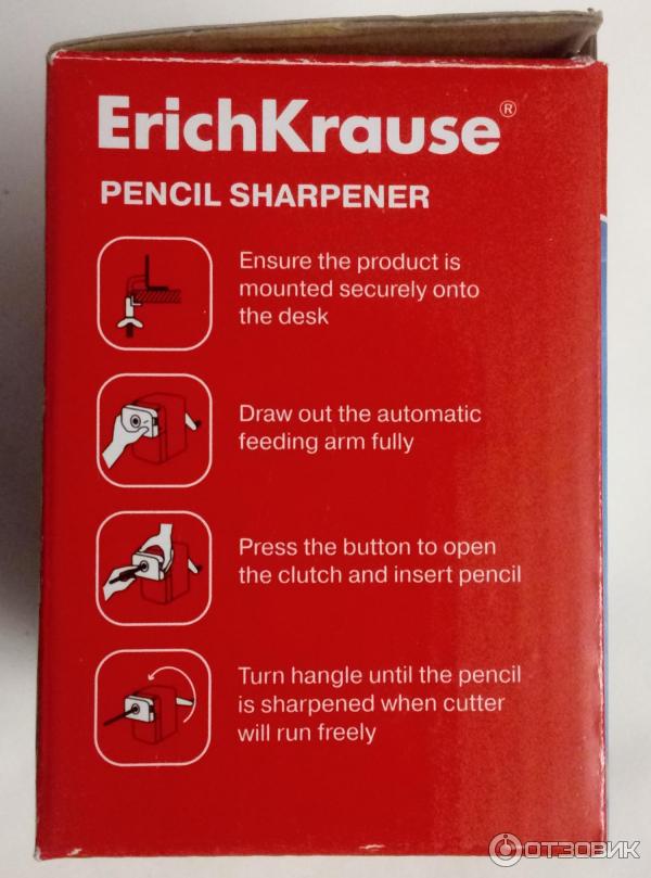 Механическая точилка для карандашей Erich Krause 6798 фото