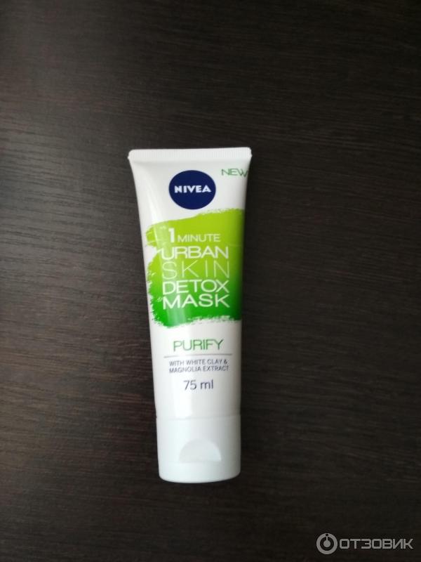 Маска для лица NIVEA 1 minute Urban skin Detox mask фото