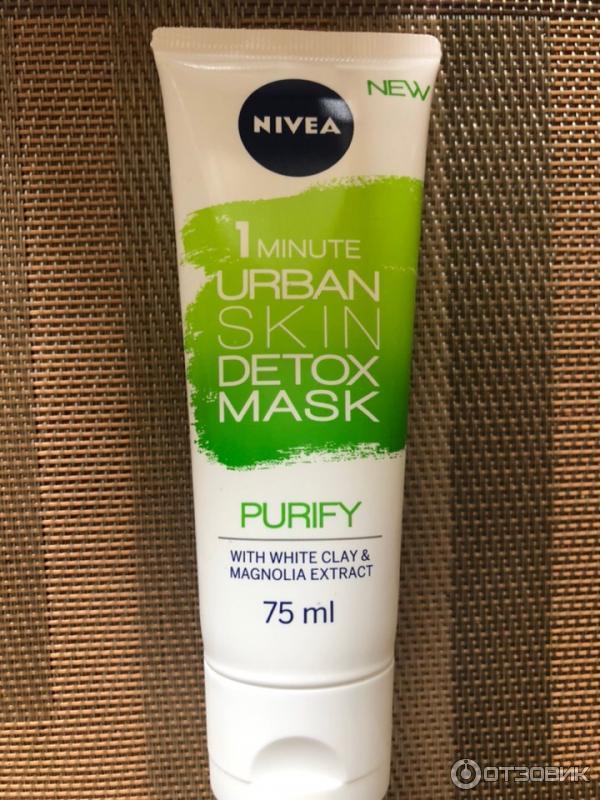 Маска для лица NIVEA 1 minute Urban skin Detox mask фото