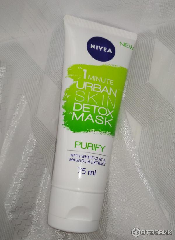 Маска для лица NIVEA 1 minute Urban skin Detox mask фото