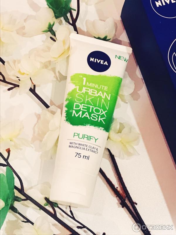 Маска для лица NIVEA 1 minute Urban skin Detox mask фото