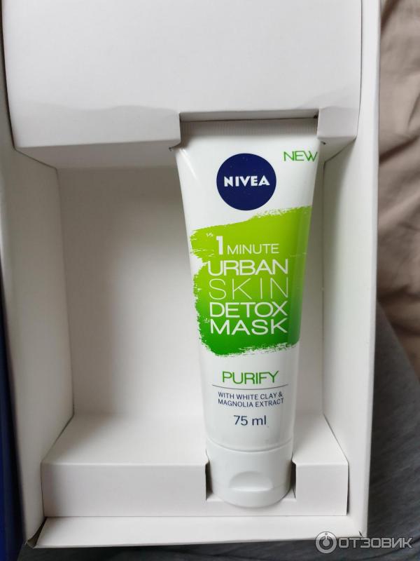 Маска для лица NIVEA 1 minute Urban skin Detox mask фото