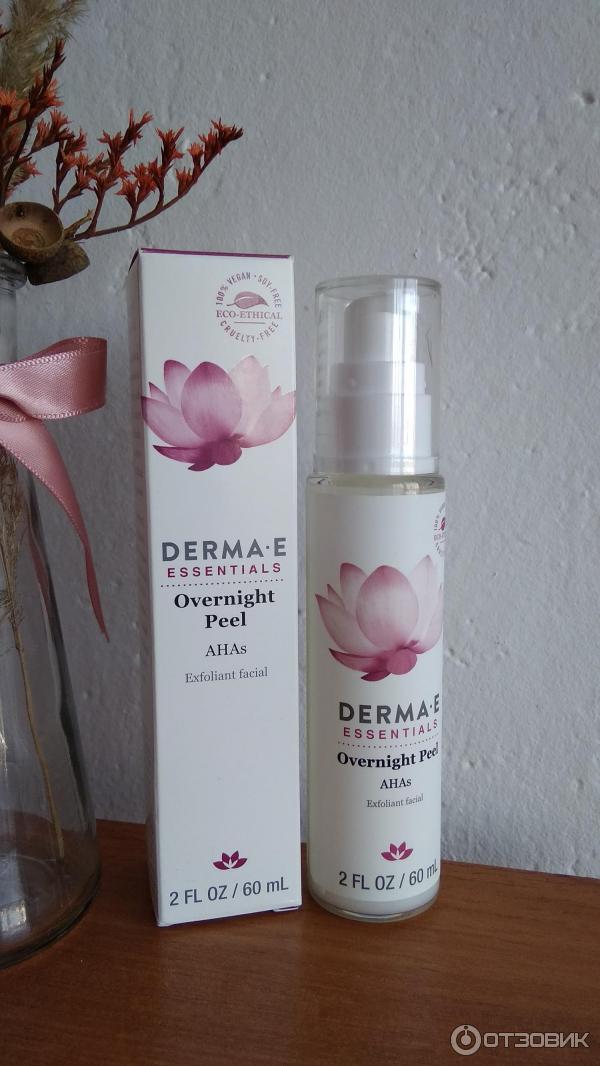 Пилинг Derma E Overnight Peel with Alpha Hydroxy Acids фото