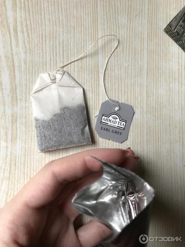 Черный чай Ahmad Tea Earl Grey фото