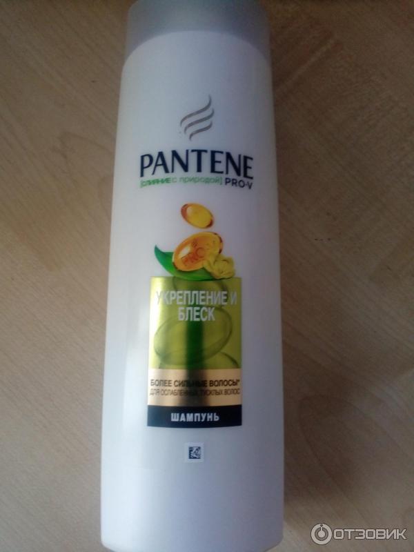 Шампунь Pantene PRO-V Слияние с Природой Укрепление и блеск фото