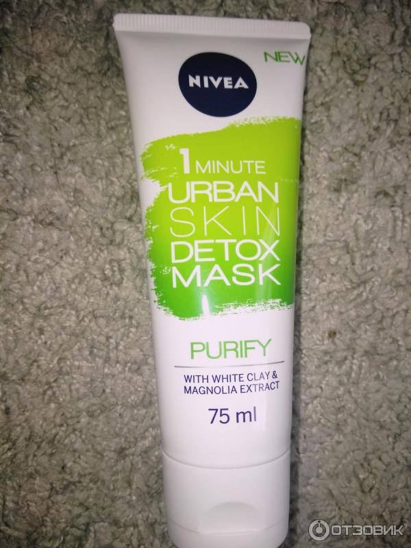 Маска для лица NIVEA 1 minute Urban skin Detox mask фото