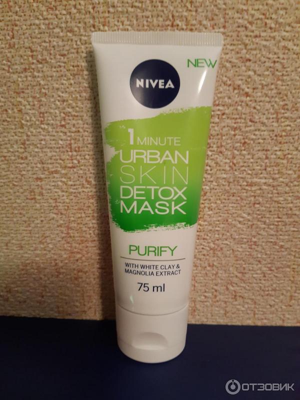 Маска для лица NIVEA 1 minute Urban skin Detox mask фото