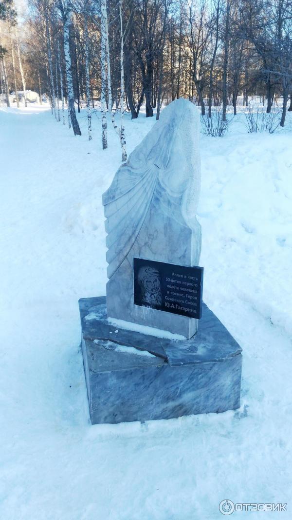 Сквер имени Гагарина (Россия, Новосибирск) фото