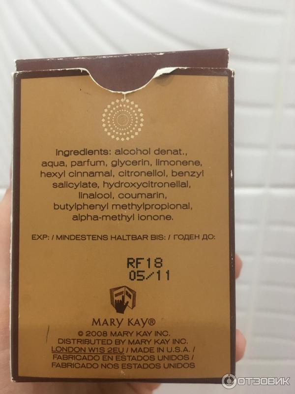 Туалетная вода Mary Kay Warm Amber фото