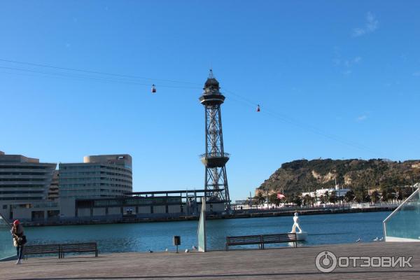 Канатная дорога Teleferis de Montjuic (Испания, Барселона) фото