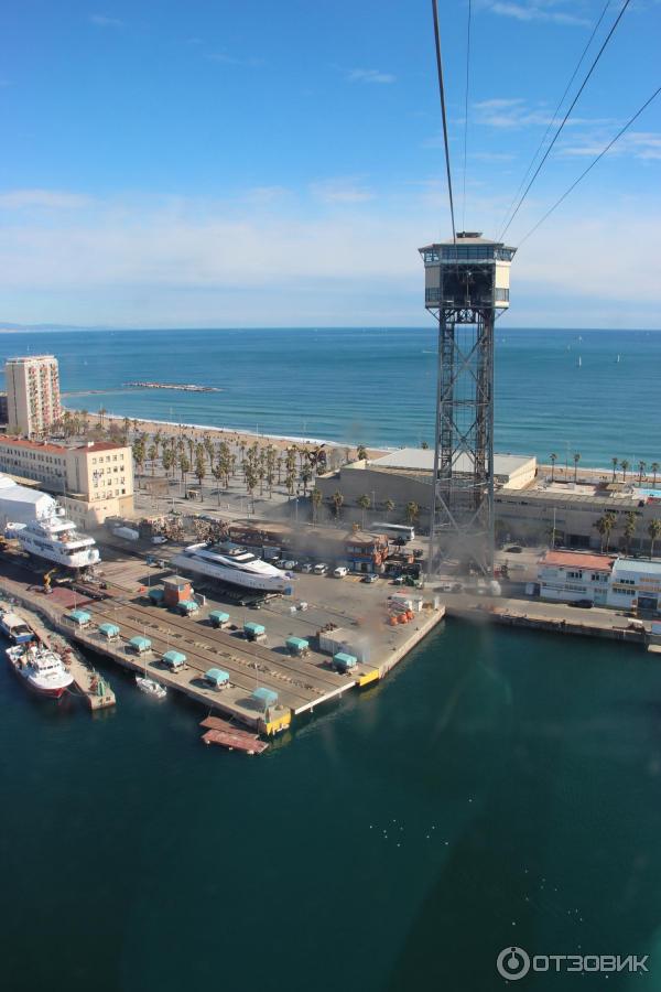 Канатная дорога Teleferis de Montjuic (Испания, Барселона) фото