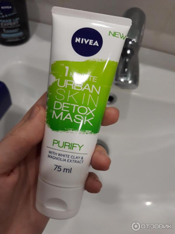 Маска для лица NIVEA 1 minute Urban skin Detox mask фото