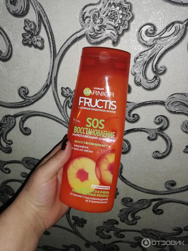 Шампунь Garnier Fructis SOS восстановление фото