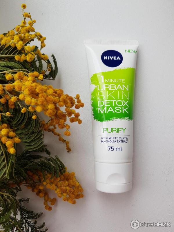 Маска для лица Nivea Очищение пор и детокс за 1 минуту фото