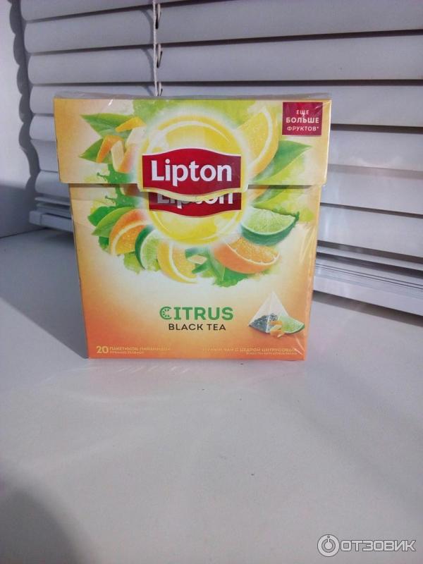 Чай черный Lipton Citrus фото