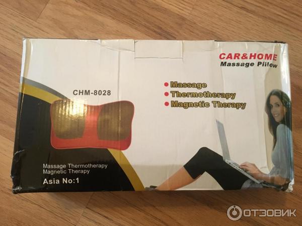 Массажная подушка с инфракрасным подогревом Massager Pillow FP - 8028 Car&Home фото