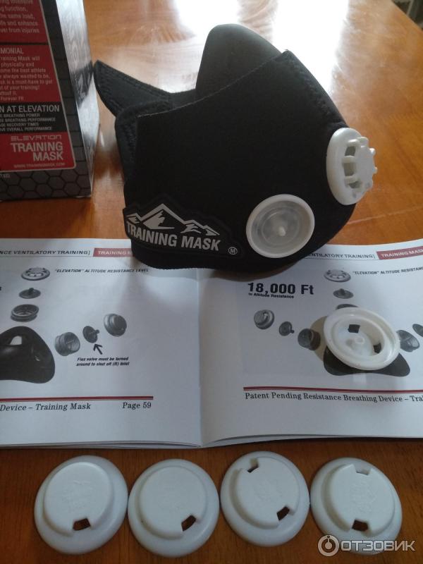 Тренировочная маска Elevation Training Mask 2.0 фото
