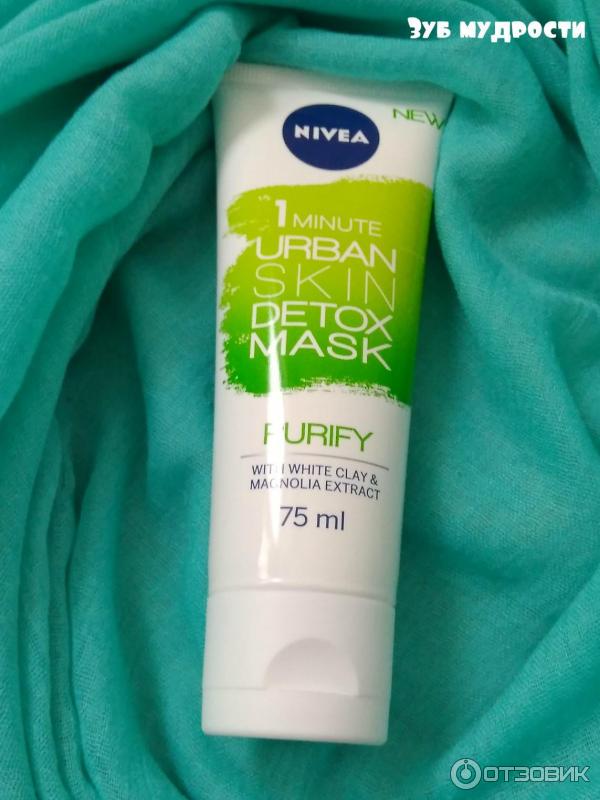 Маска для лица NIVEA 1 minute Urban skin Detox mask фото