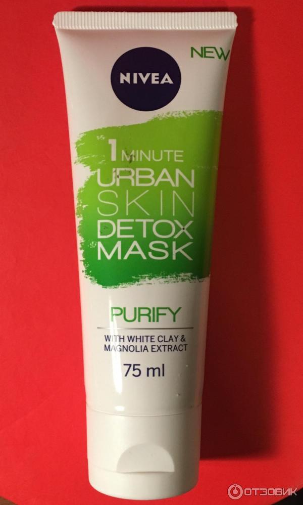 Маска для лица NIVEA 1 minute Urban skin Detox mask фото