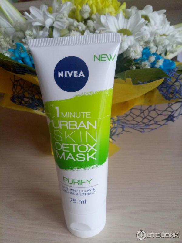 Маска для лица NIVEA 1 minute Urban skin Detox mask фото