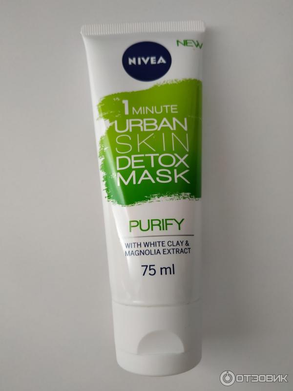 Маска для лица NIVEA 1 minute Urban skin Detox mask фото