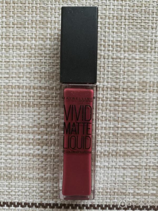 Блеск для губ Maybelline Vivid Matte фото