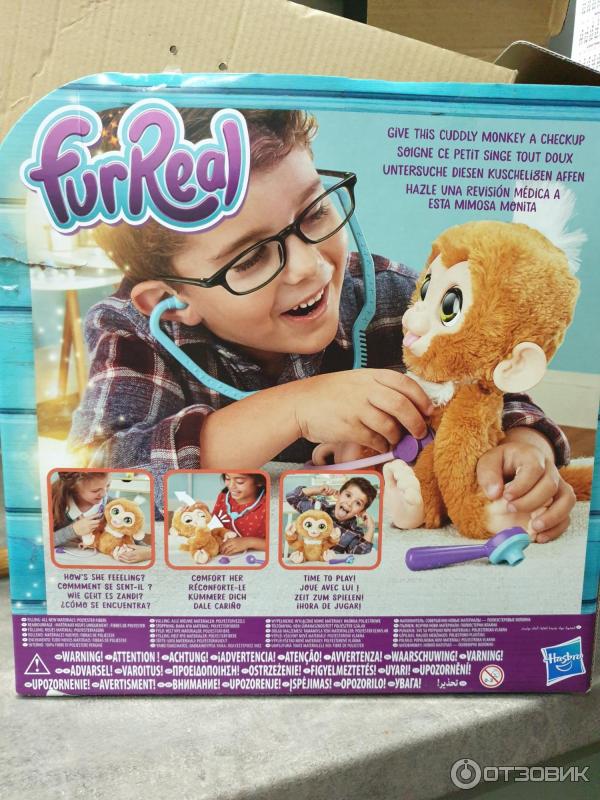 Интерактивная игрушка Hasbro Furreal Friends Вылечи обезьянку фото