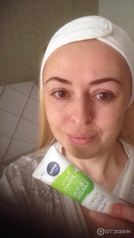 Маска для лица NIVEA 1 minute Urban skin Detox mask