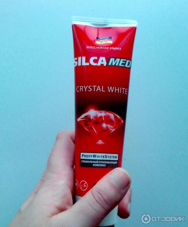 Зубная паста отбеливающая Silca med фото