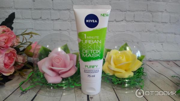 Маска для лица Nivea Очищение пор и детокс за 1 минуту фото