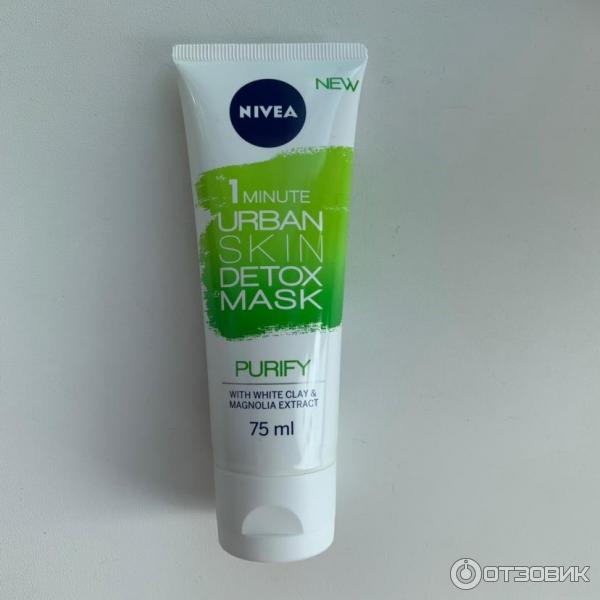 Маска для лица Nivea Очищение пор и детокс за 1 минуту фото