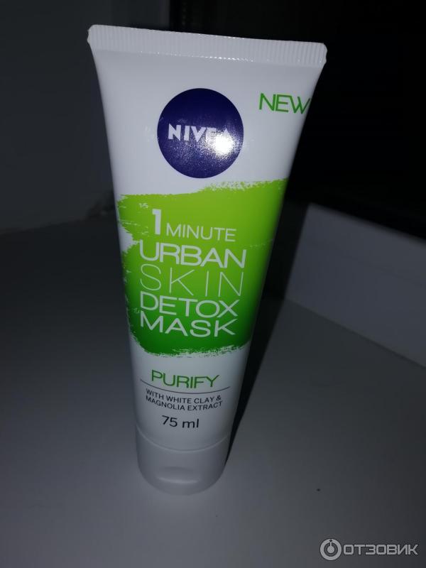 Маска для лица NIVEA 1 minute Urban skin Detox mask фото