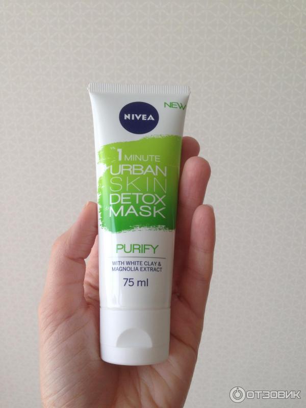 Маска для лица Nivea Очищение пор и детокс за 1 минуту фото