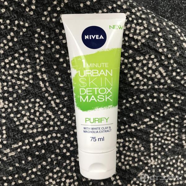 Маска для лица Nivea Очищение пор и детокс за 1 минуту фото