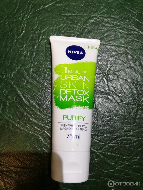 Маска для лица Nivea Очищение пор и детокс за 1 минуту фото