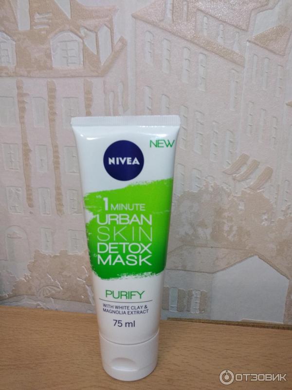 Маска для лица Nivea Очищение пор и детокс за 1 минуту фото