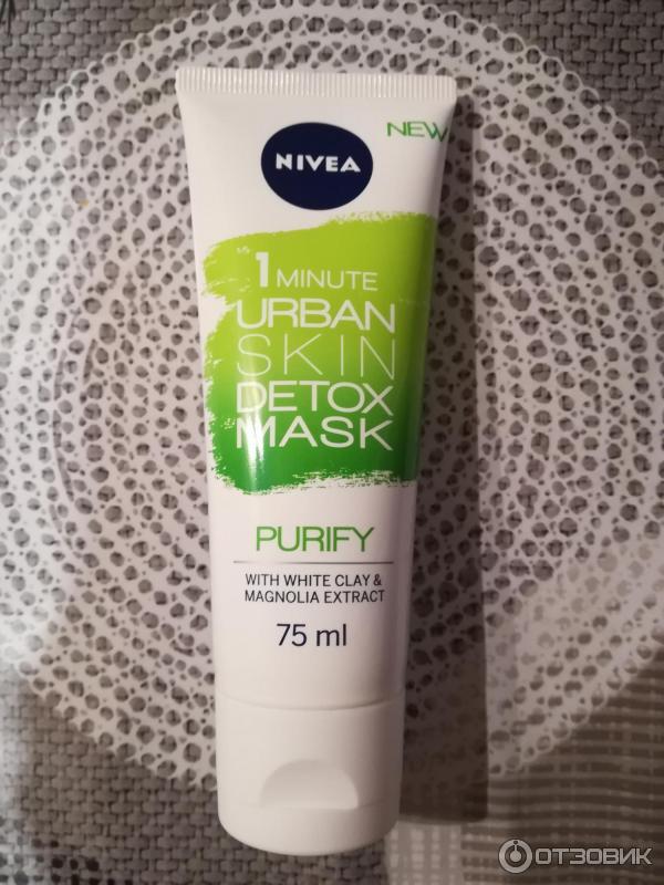 Маска для лица NIVEA 1 minute Urban skin Detox mask фото