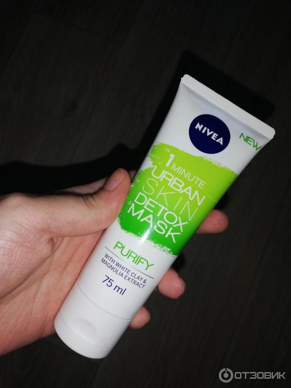 Маска для лица Nivea Очищение пор и детокс за 1 минуту фото