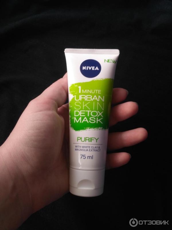 Маска для лица Nivea Очищение пор и детокс за 1 минуту фото