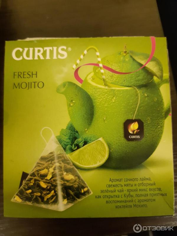 Чай зеленый Curtis Fresh Mojito фото