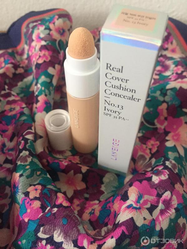 Консилер LANEIGE Real Cover Cushion SPF35 PA++ фото