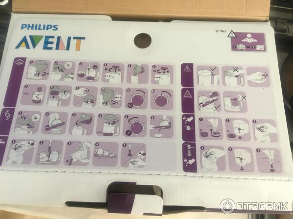 Пароварка-блендер Philips Avent SCF862/02 фото