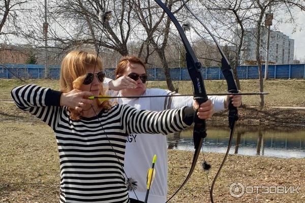 Лучная площадка реабилитационно-оздоровительного проекта Лукотерапия в спорткомплексе Велотрек (Россия, Пенза) фото