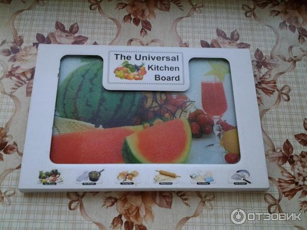 разделочная доска в упаковке