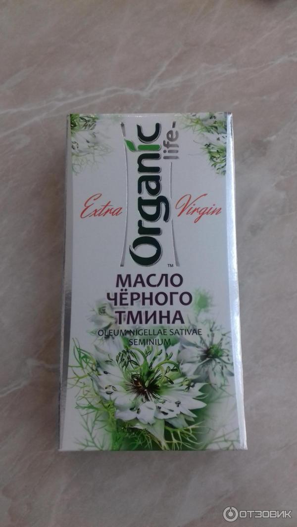 Масло черного тмина Organic life Extra Virgin фото