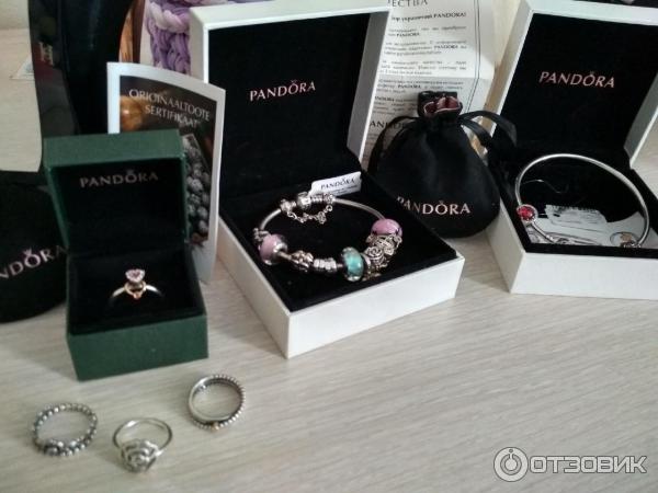 Ювелирные изделия PANDORA фото