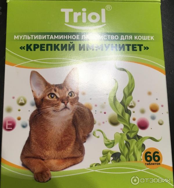 Triol витамины для кошек