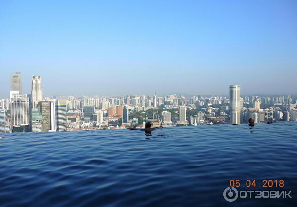 Смотровая площадка отеля Marina Bay Sands Skypark (Сингапур)