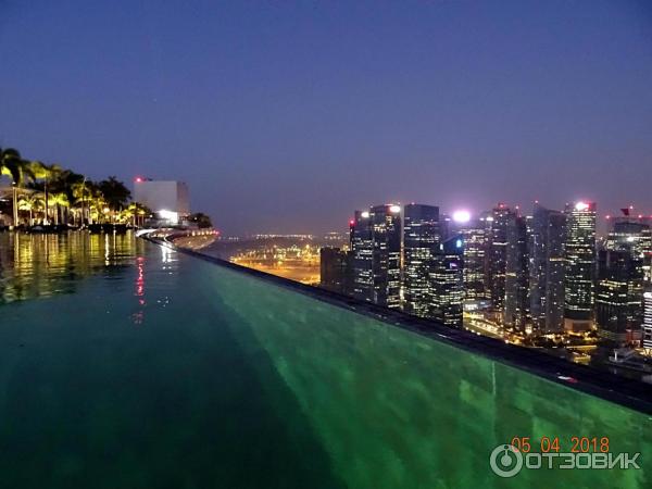 Смотровая площадка отеля Marina Bay Sands Skypark (Сингапур)